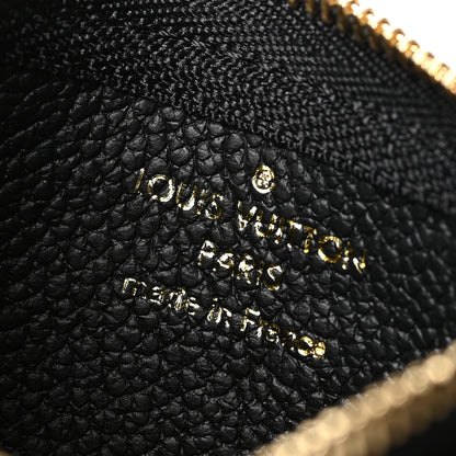 Louis Vuitton Empreinte Monogram Giant Key Pouch Black Beige 6 of 7