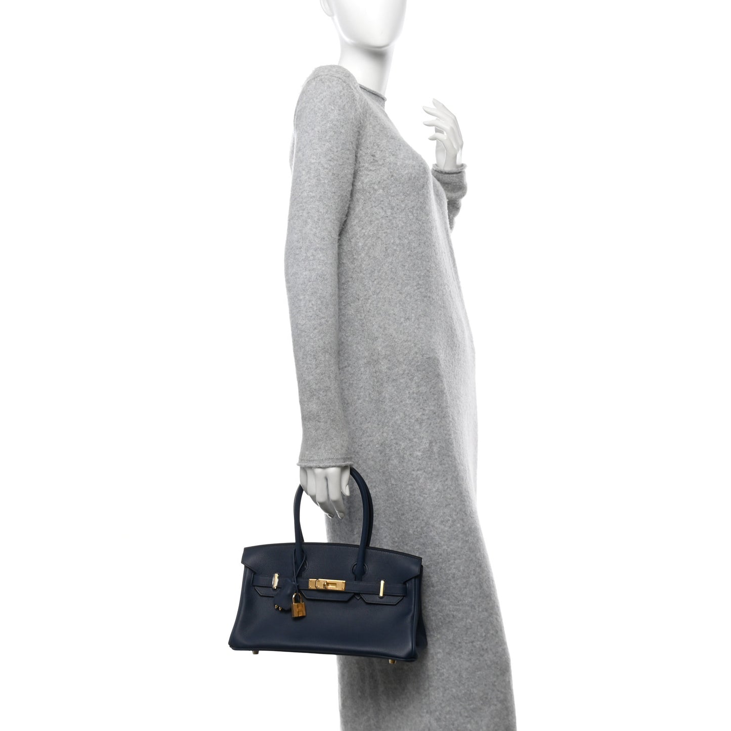 Evercolor Shoulder Birkin Light 29 Bleu Abysse