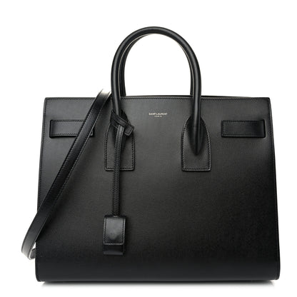 Saint Laurent Grain De Poudre Small Sac De Jour Black 1 of 9