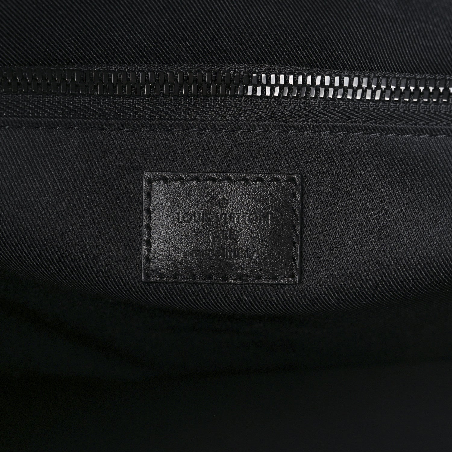 Louis Vuitton Monogram Eclipse Saumur Tote Black 5 of 9