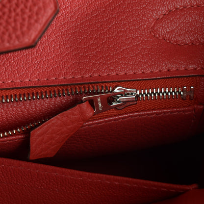 Hermes Togo Birkin 30 Rouge Pivoine 18 of 21