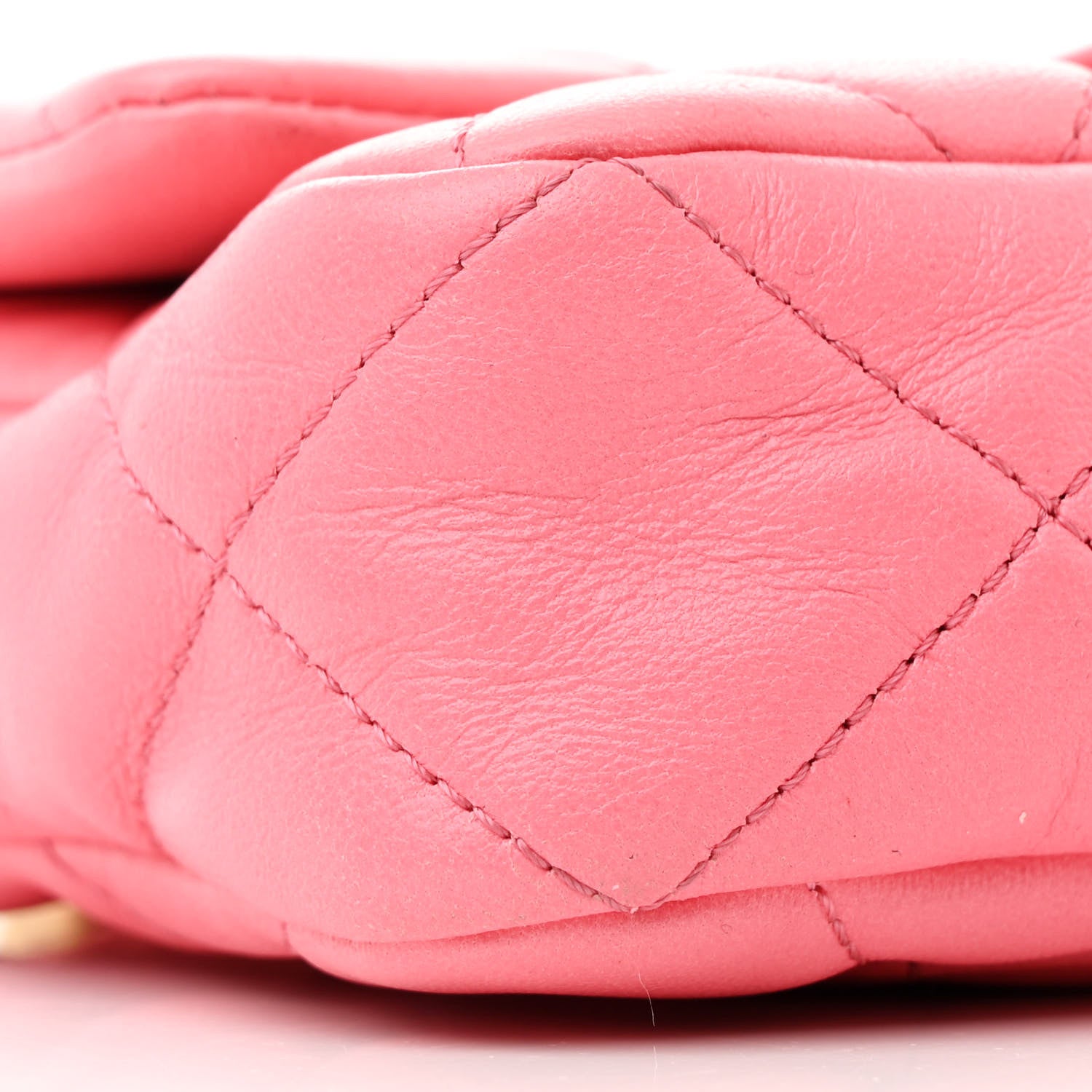 Chanel Lambskin Quilted Mini Funky Town Flap Pink 9 of 13