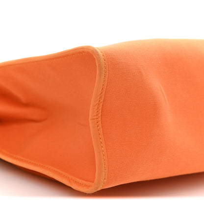 Hermes Vache Hunter Toile Herbag Zip 31 PM Orange 10 of 11