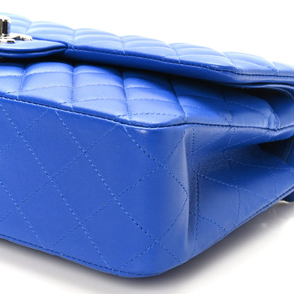 Chanel Lambskin Quilted Medium Double Flap Royal Blue 9 of 9