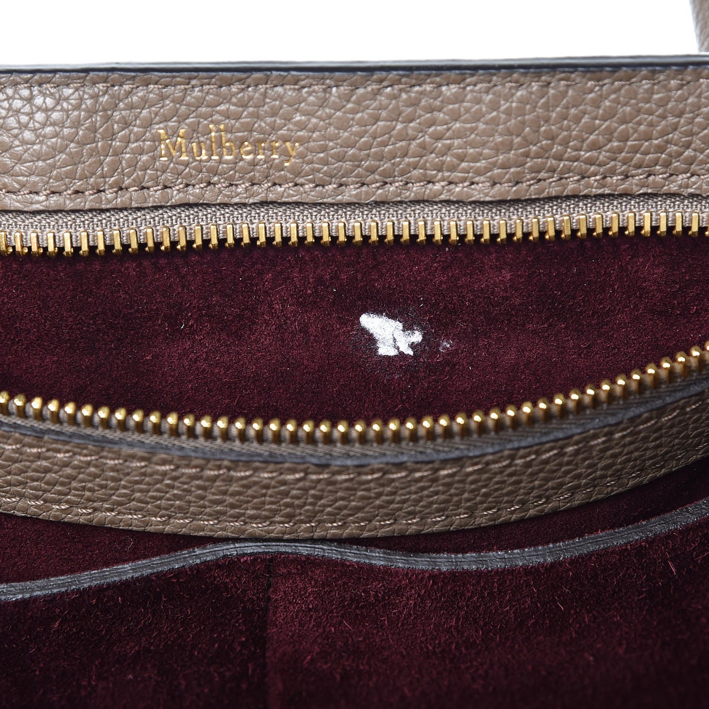 Natural Grain Calfskin New Bayswater Clay