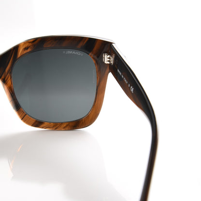 Chanel Mirror CC Sunglasses 5357 Brown 7 of 7