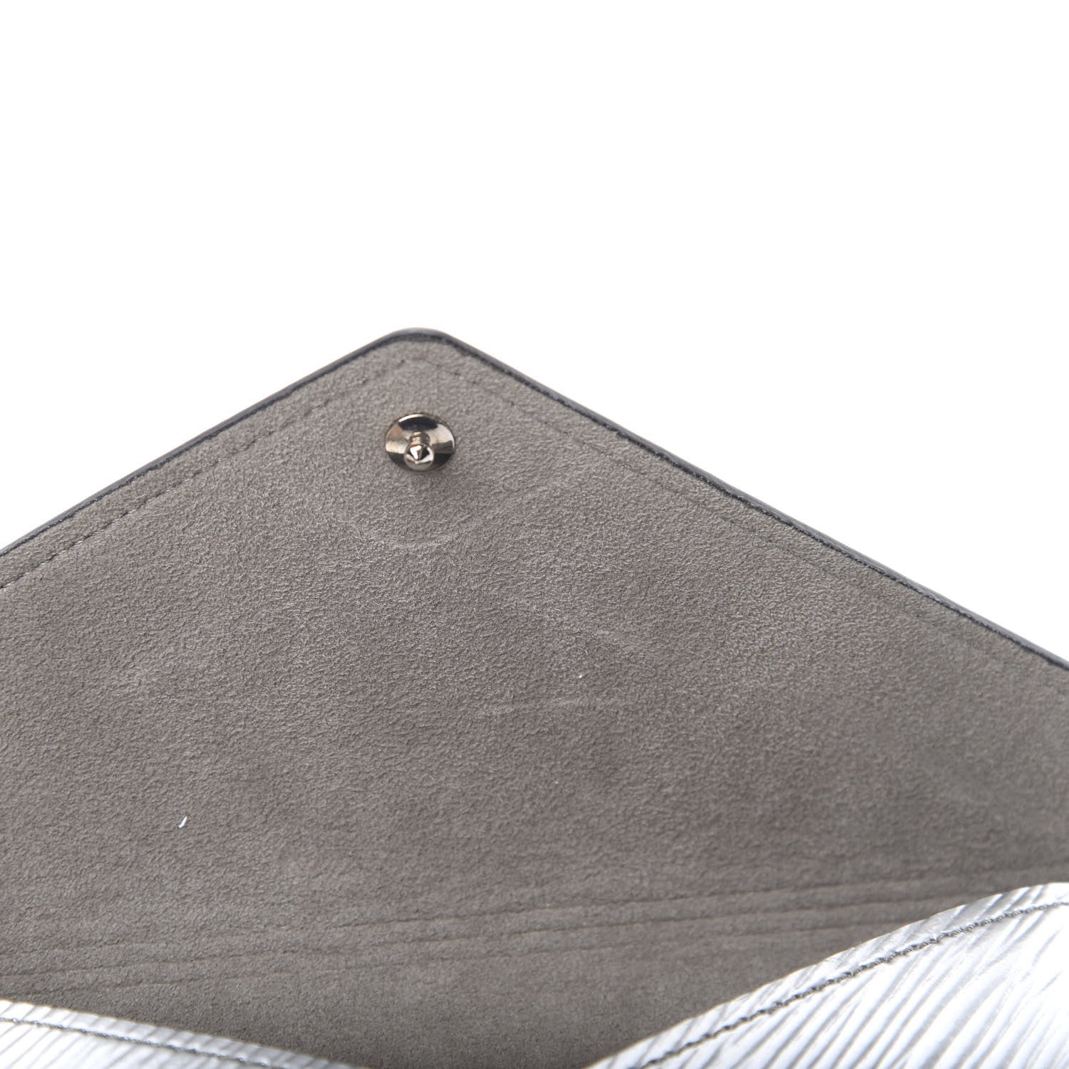 Louis Vuitton Metallic Epi Medium Kirigami Pochette Insert Silver 8 of 9
