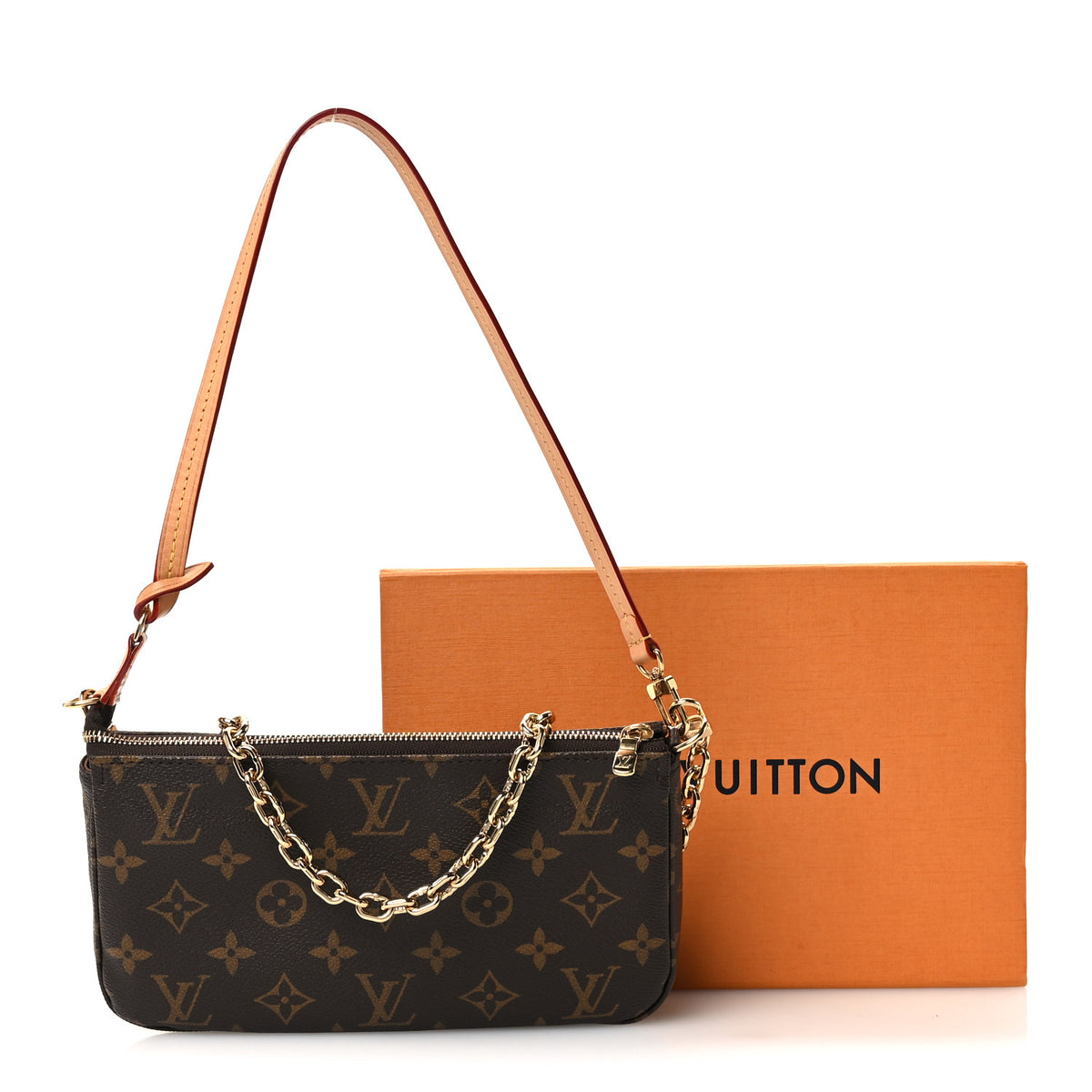 Monogram Chain Pochette Accessories