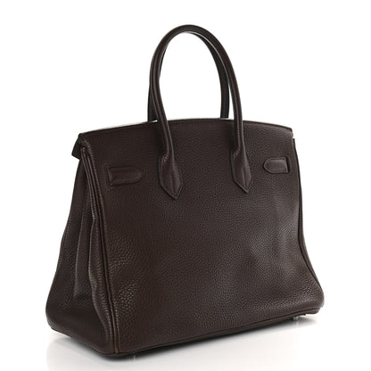 Hermes Togo Birkin 30 Chocolate 3 of 12