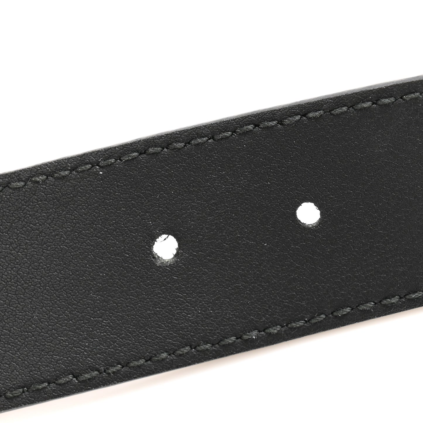 Calfskin Horsebit Belt 95 38 Black