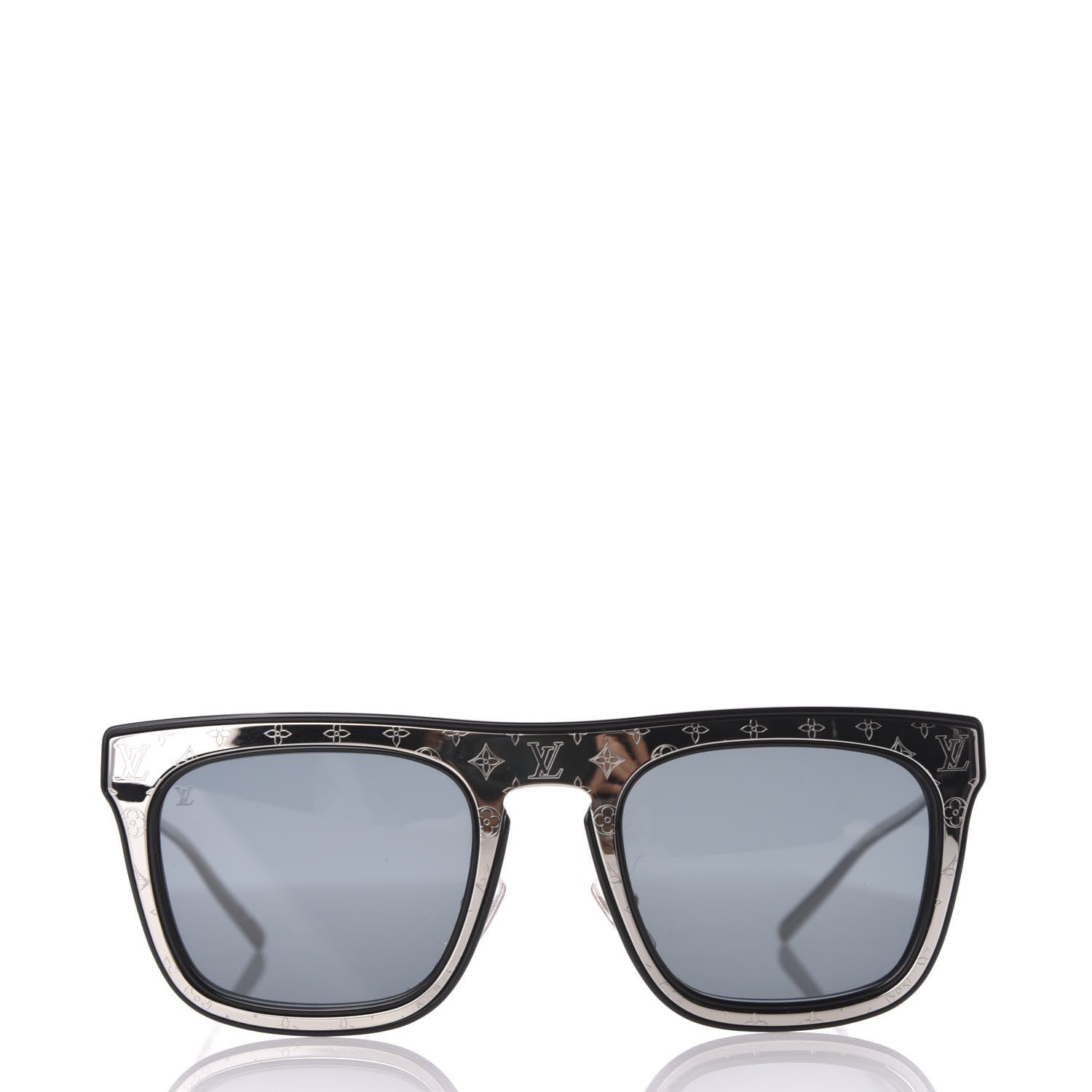 Louis Vuitton Monogram LV Planet Sunglasses Z1104E Gun 2 of 8