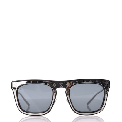 Louis Vuitton Monogram LV Planet Sunglasses Z1104E Gun 2 of 8