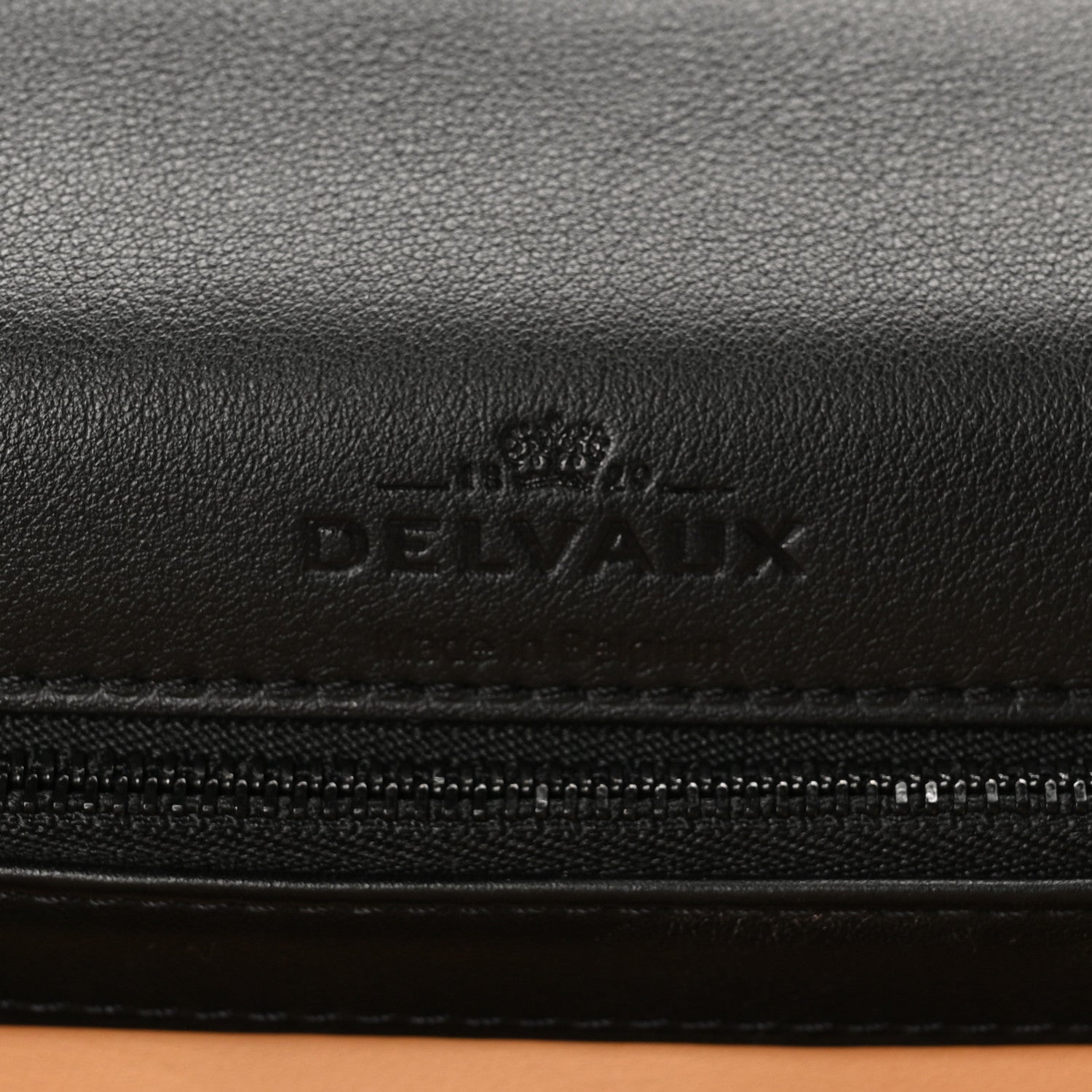 Delvaux Calfskin Souple Tempete GM Smock Satchel Black 7 of 10