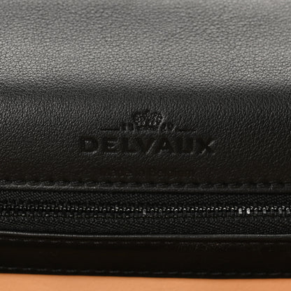 Delvaux Calfskin Souple Tempete GM Smock Satchel Black 7 of 10