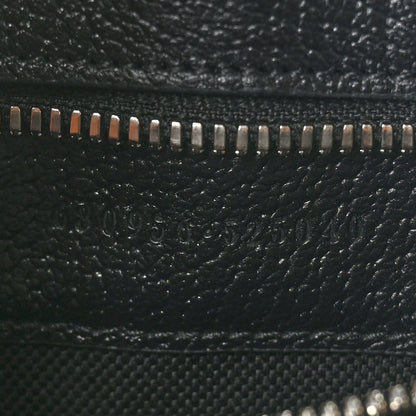 Gucci Monogram Jumbo GG Textured Dollar Calfskin Tote Bag Black 7 of 10