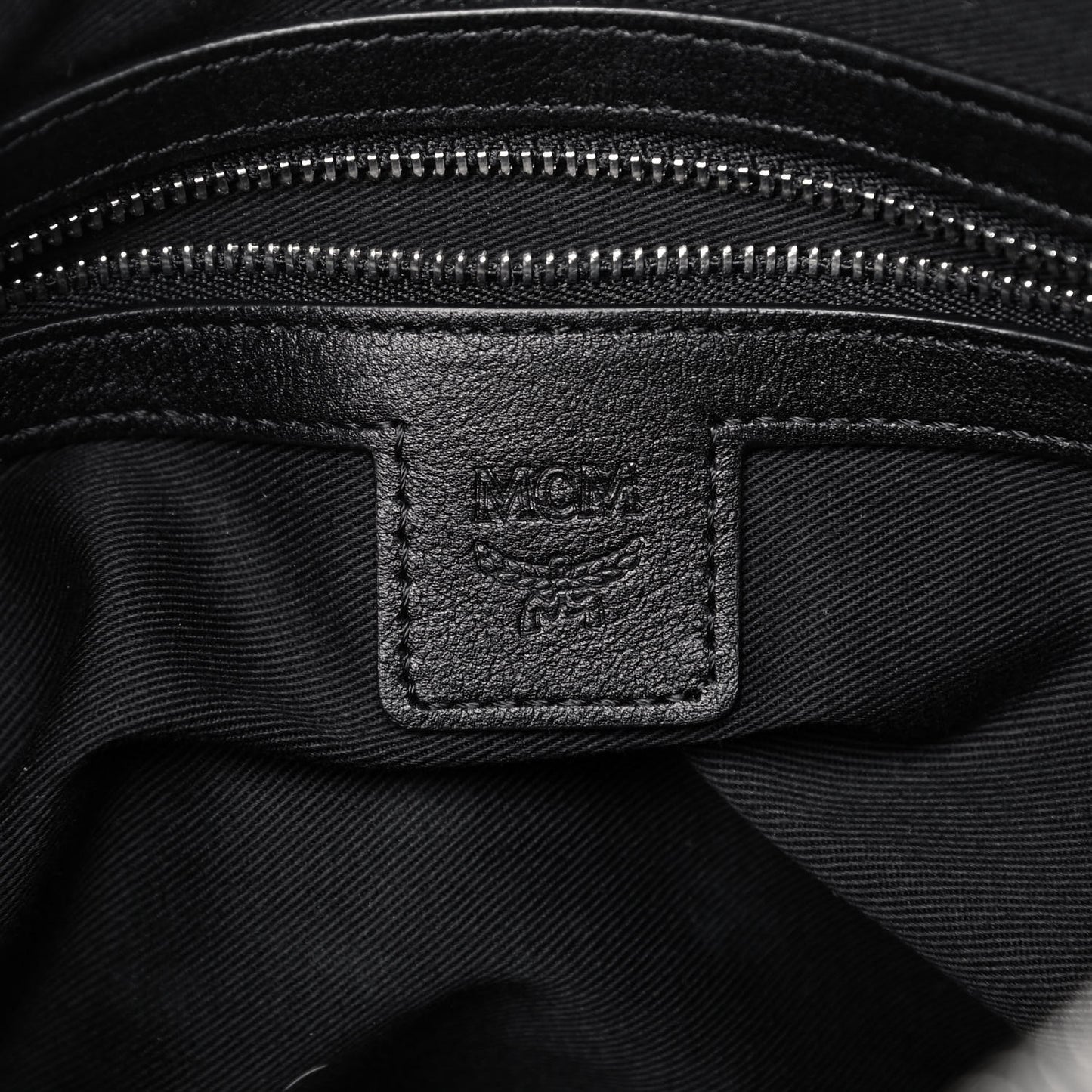 Calfskin Ottomar Monogram Tote Black