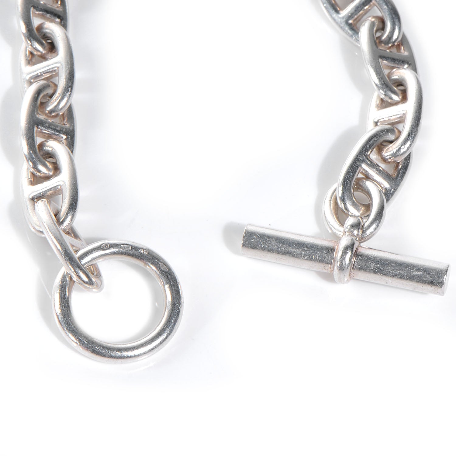Hermes Sterling Silver ChaÃ®ne d'Ancre PM Bracelet 3 of 5