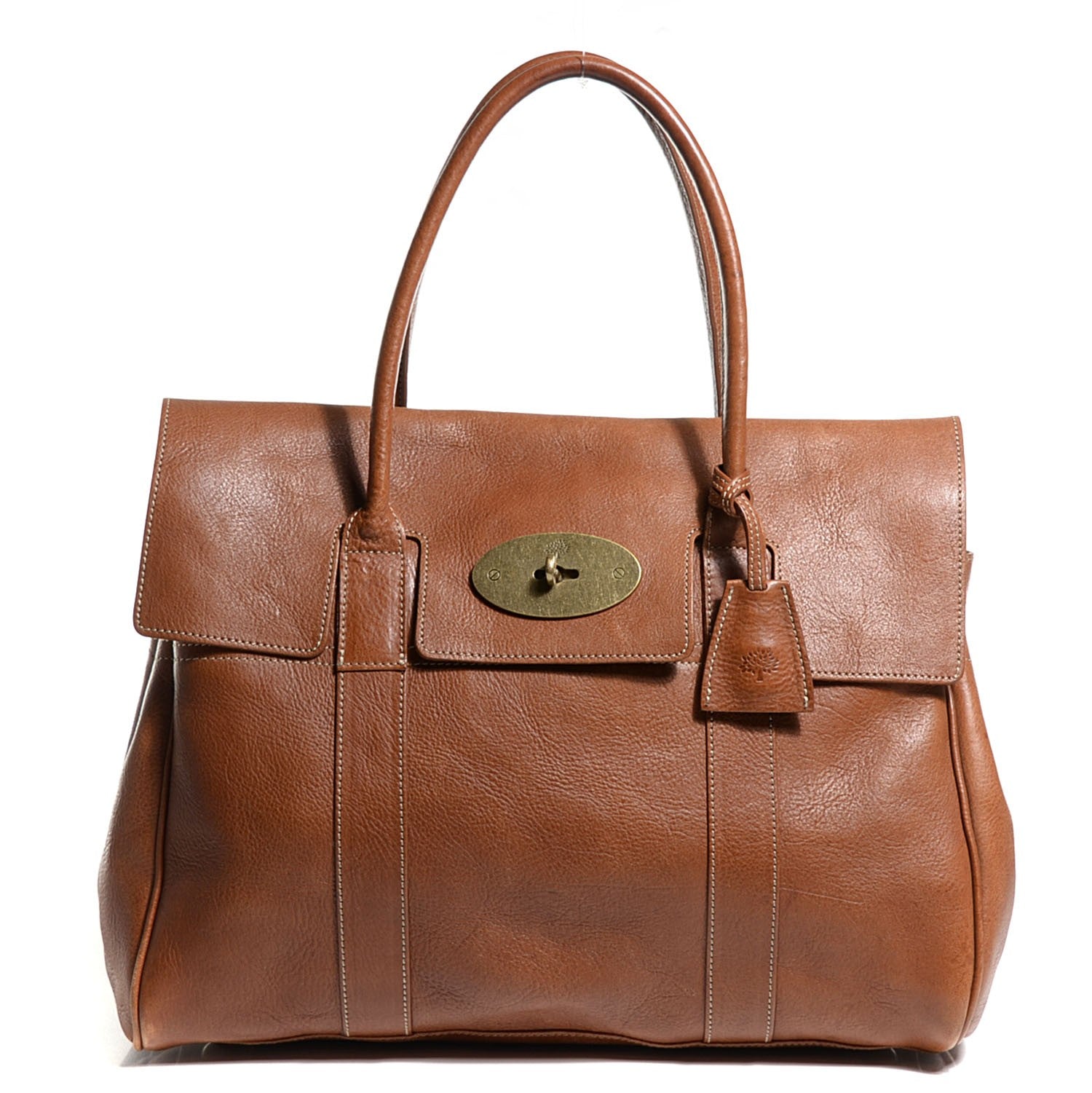 Mulberry Natural Calfskin Bayswater Oak 1 of 11