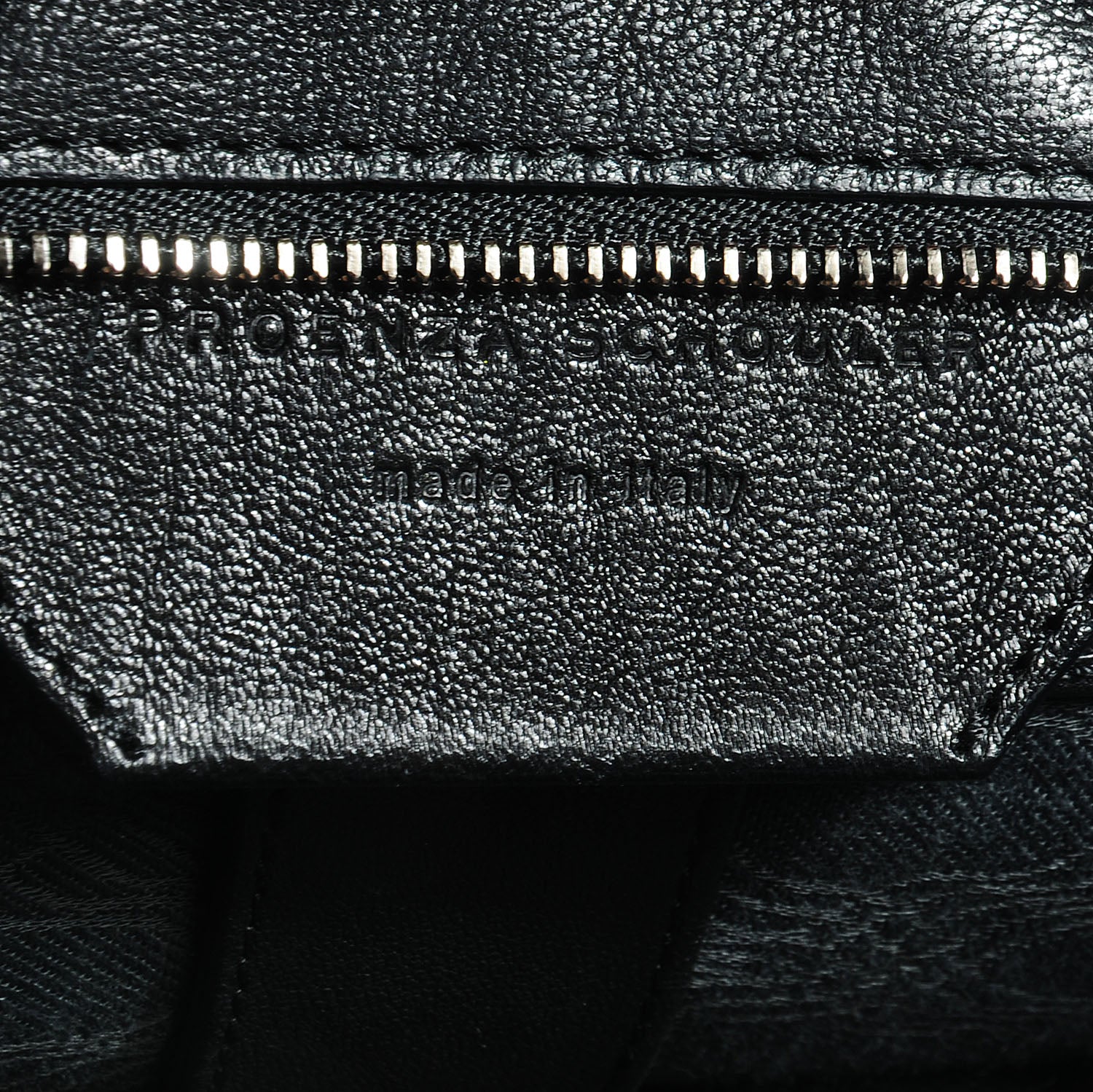 Proenza Schouler Lambskin PS1 Medium Satchel Black 12 of 12