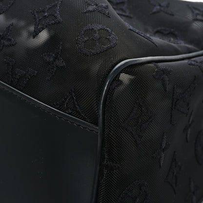Louis Vuitton Monogram See Through Keepall Bandouliere 50 Black 8 of 10