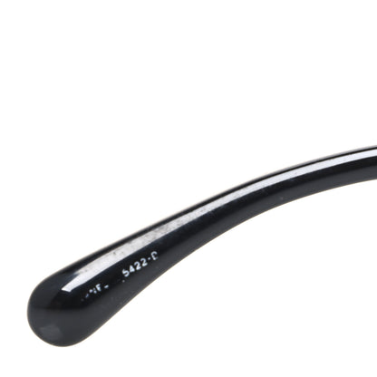 Chanel Acetate Strass Square Sunglasses 5422-B Black White 6 of 8