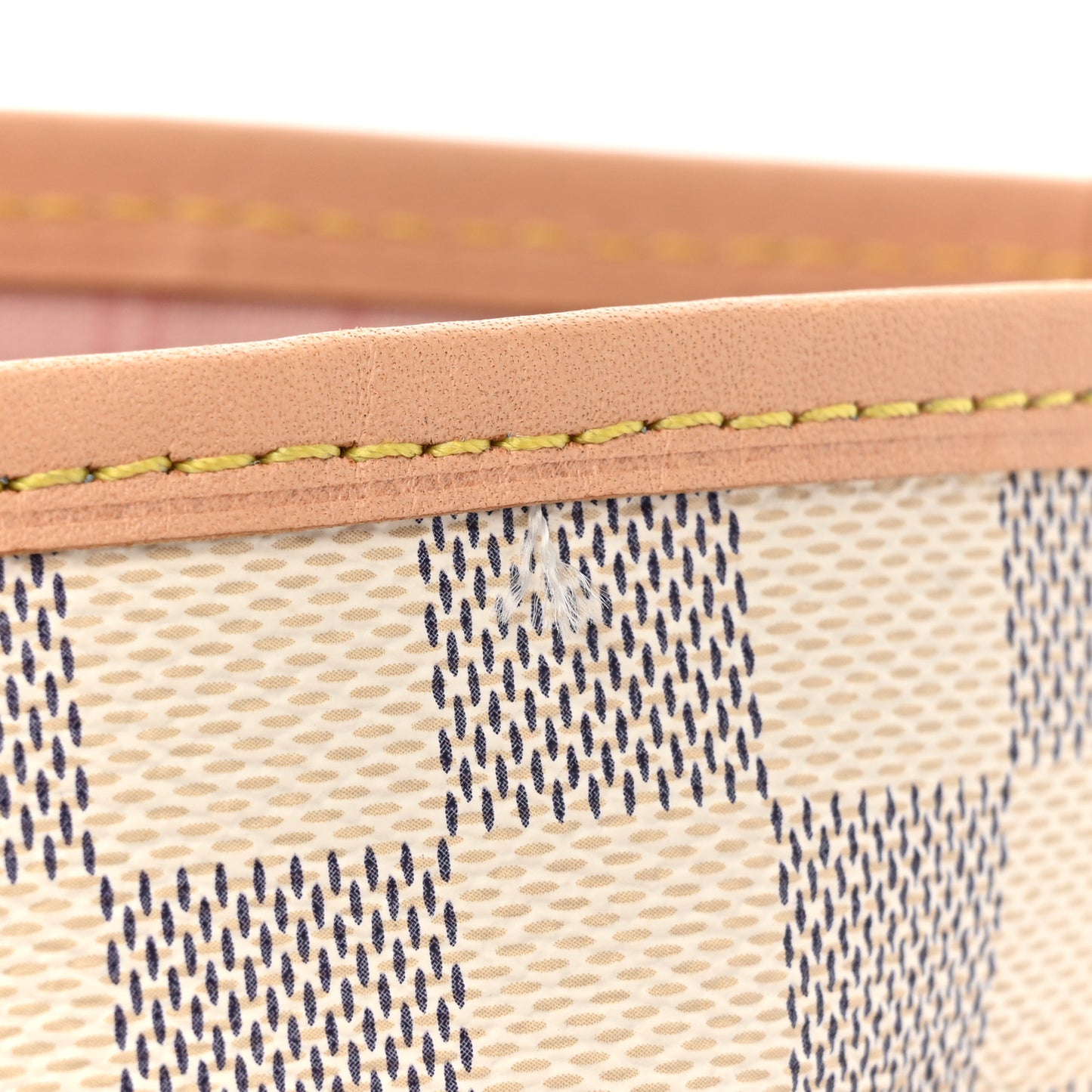 Damier Azur Neo Neverfull MM Rose Ballerine
