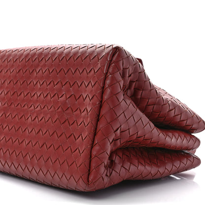 Bottega Veneta Nappa Intrecciato Small Roma Tote Red 9 of 12
