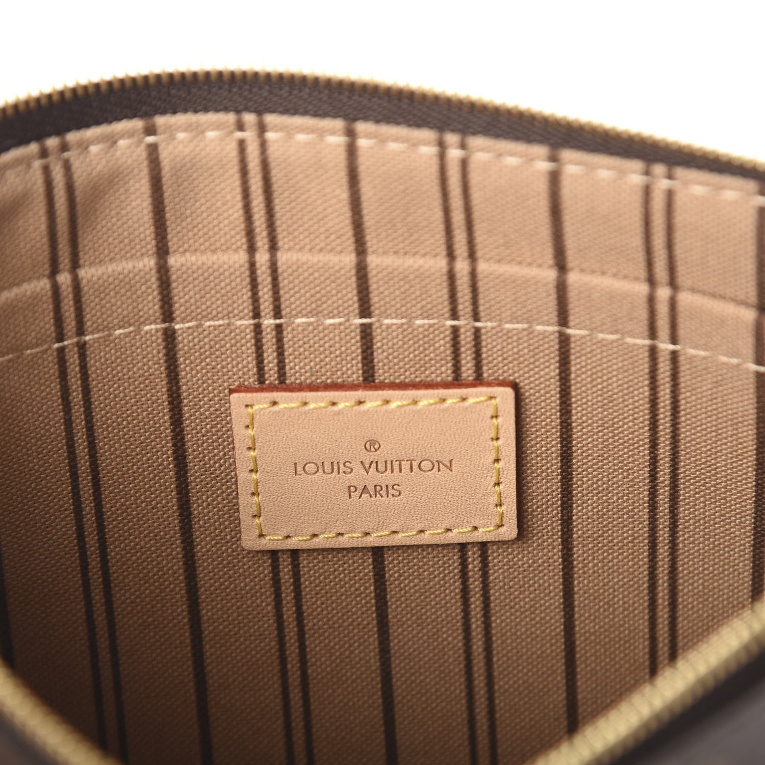Louis Vuitton Monogram Neverfull MM GM Pochette 5 of 5