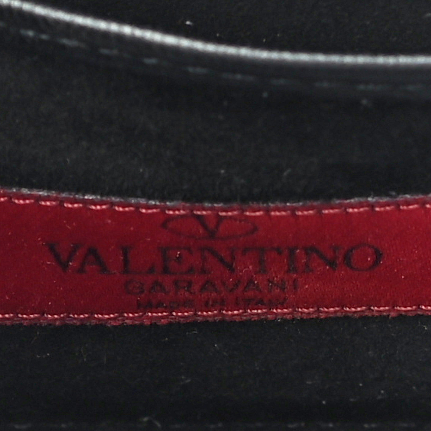 Valentino Garavani Vitello Beaded Small Glam Lock Rockstud Flap Black 6 of 13