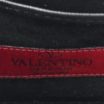Valentino Garavani Vitello Beaded Small Glam Lock Rockstud Flap Black 6 of 13