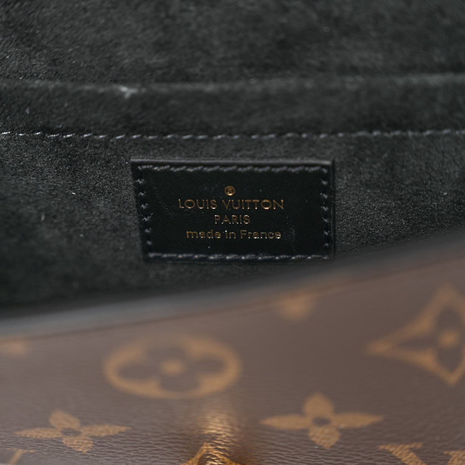 Louis Vuitton Monogram Padlock On Strap Black 6 of 9