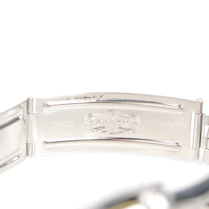 Rolex Stainless Steel 18K White Gold 36mm Oyster Perpetual Datejust Watch Silver 16014 5 of 8