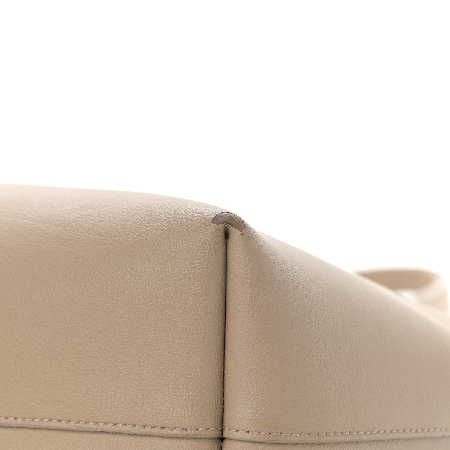 Saint Laurent Calfskin Large Shopping Tote Dark Beige 11 of 16