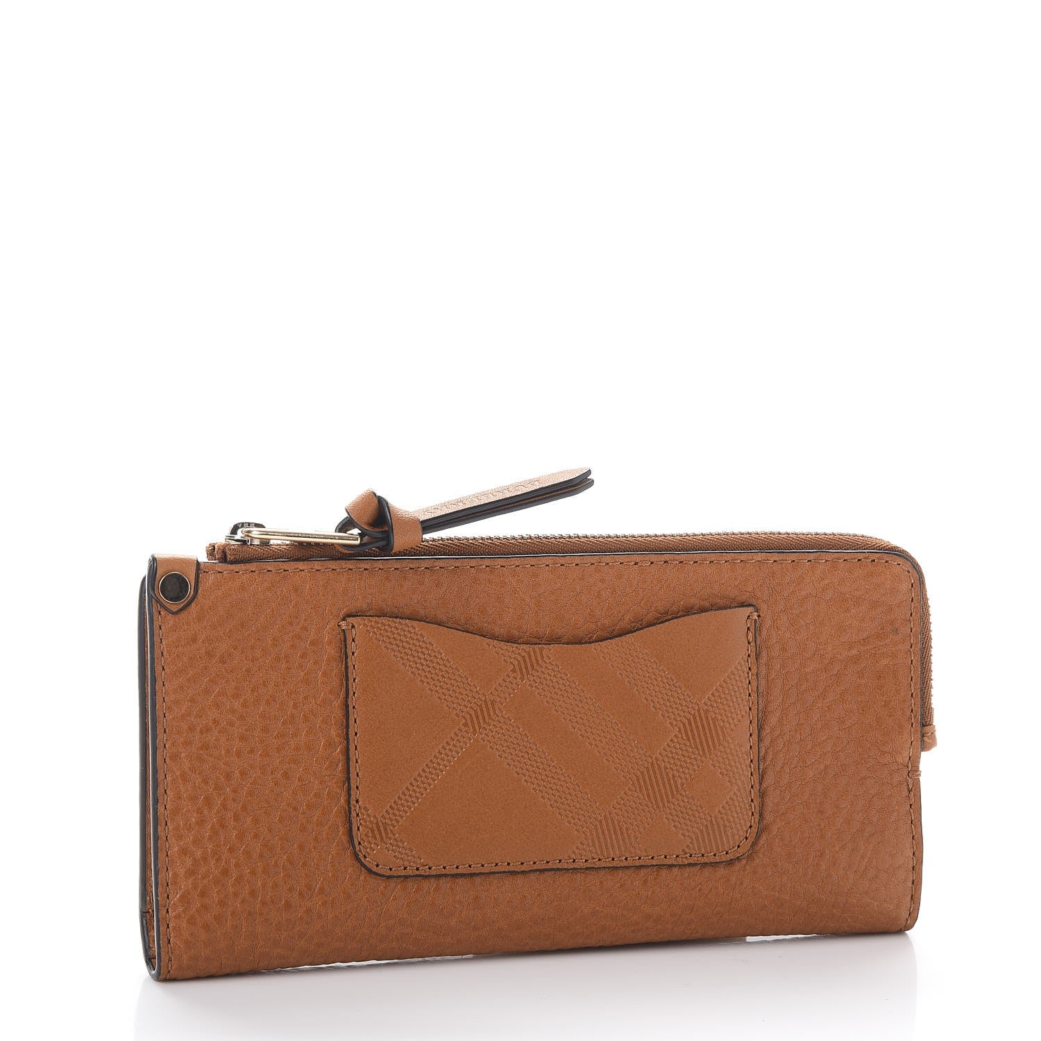 Burberry Brit Calfskin Lexi Wallet Saddle Brown 3 of 8