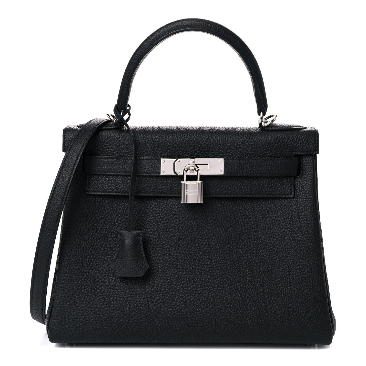 Hermes Togo Kelly Retourne 28 Black 1 of 36