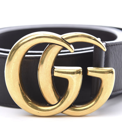 Gucci Calfskin Double G 40mm Belt 90 36 Black 6 of 6