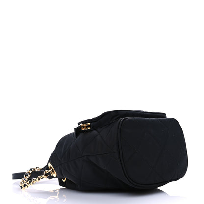 Prada Re-Nylon Saffiano Stitched Re-Edition 1995 Chaine Drawstring Bucket Bag Black 4 of 9