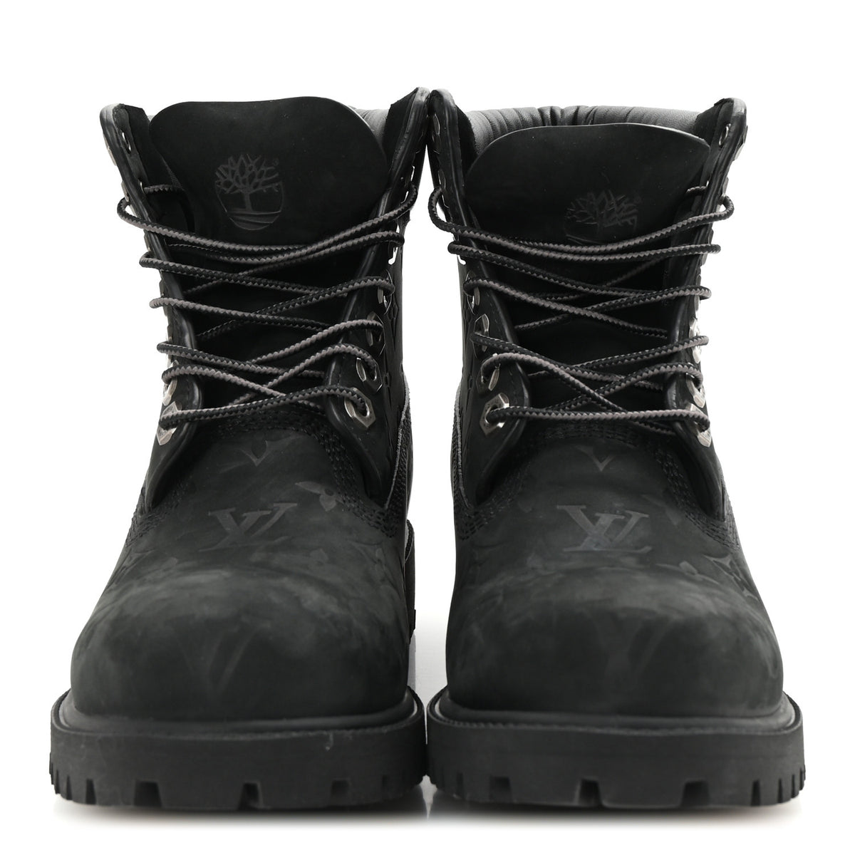 Louis Vuitton X Timberland Suede Calfskin Mens Ankle Boots 7 