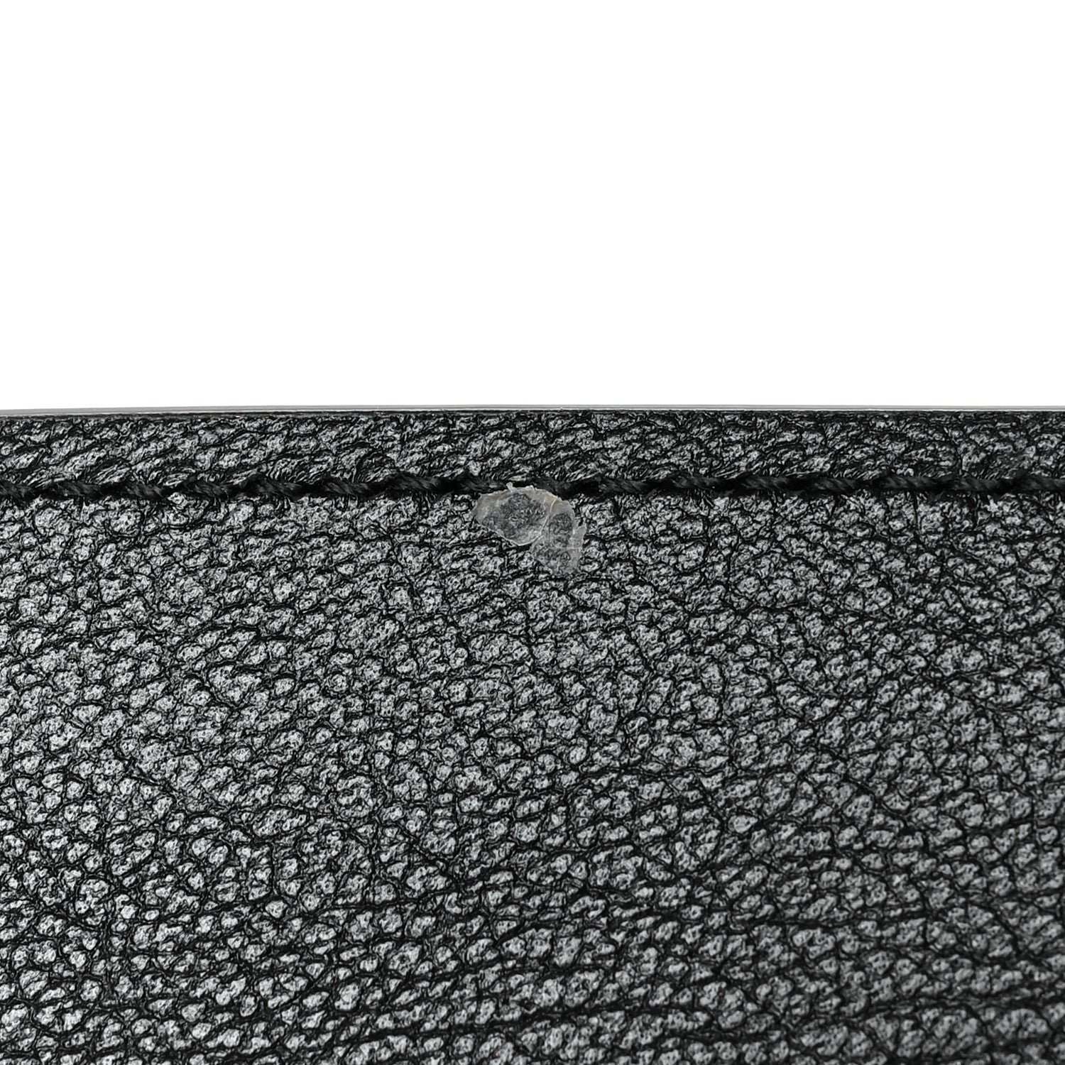 Saint Laurent Calfskin Monogram Large Belle De Jour Clutch Black 9 of 9