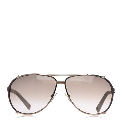 Christian Dior Chicago 2 Aviator Sunglasses White 2 of 12