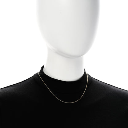 Tiffany 18K Yellow Gold Chain Necklace 16" 2 of 5