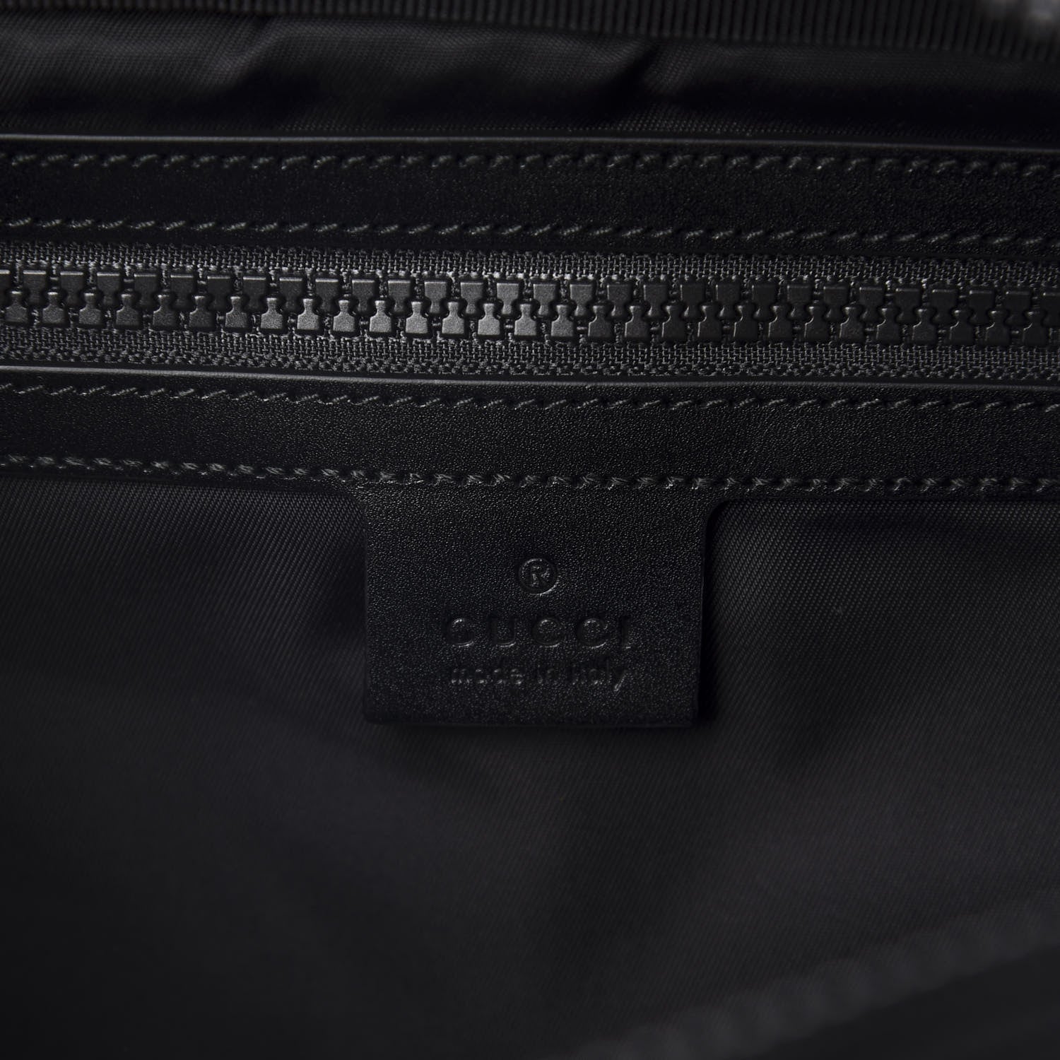 Gucci Techno Canvas Web Belt Bag Black 8 of 10