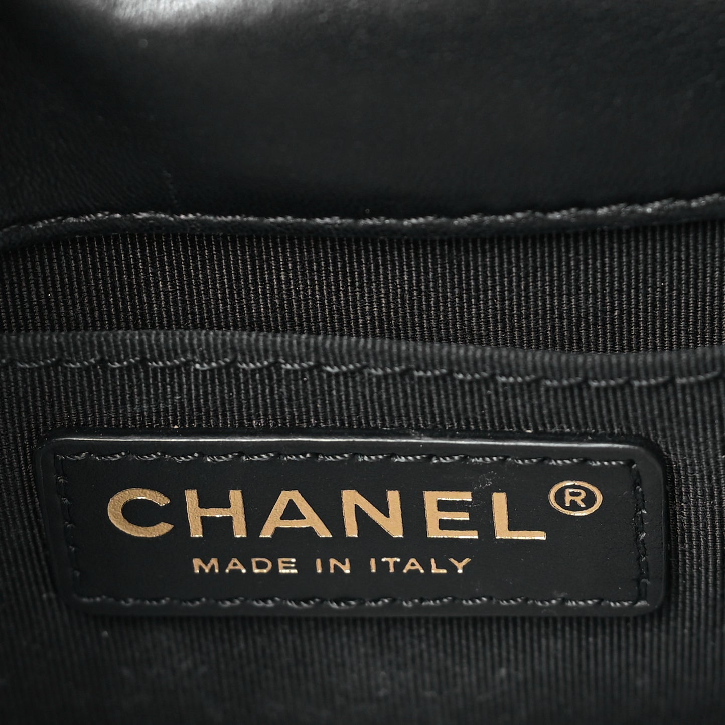 Lambskin Quilted Mini My Precious Flap Black