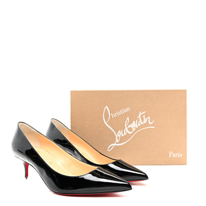 Christian Louboutin Patent So Kate 55 Pumps 37 Black 10 of 10