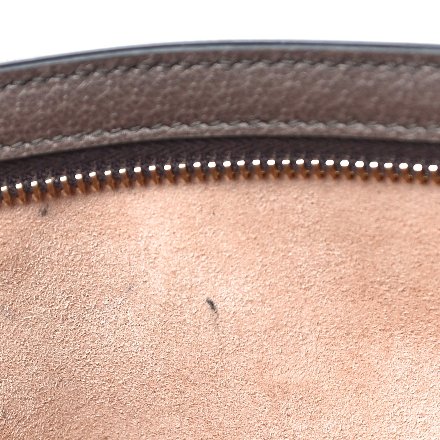 GG Supreme Monogram Web Ophidia Pouch Brown