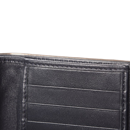 Christian Dior Metallic Patent Micro-Cannage Diorama Elancee Wallet Gold 7 of 10