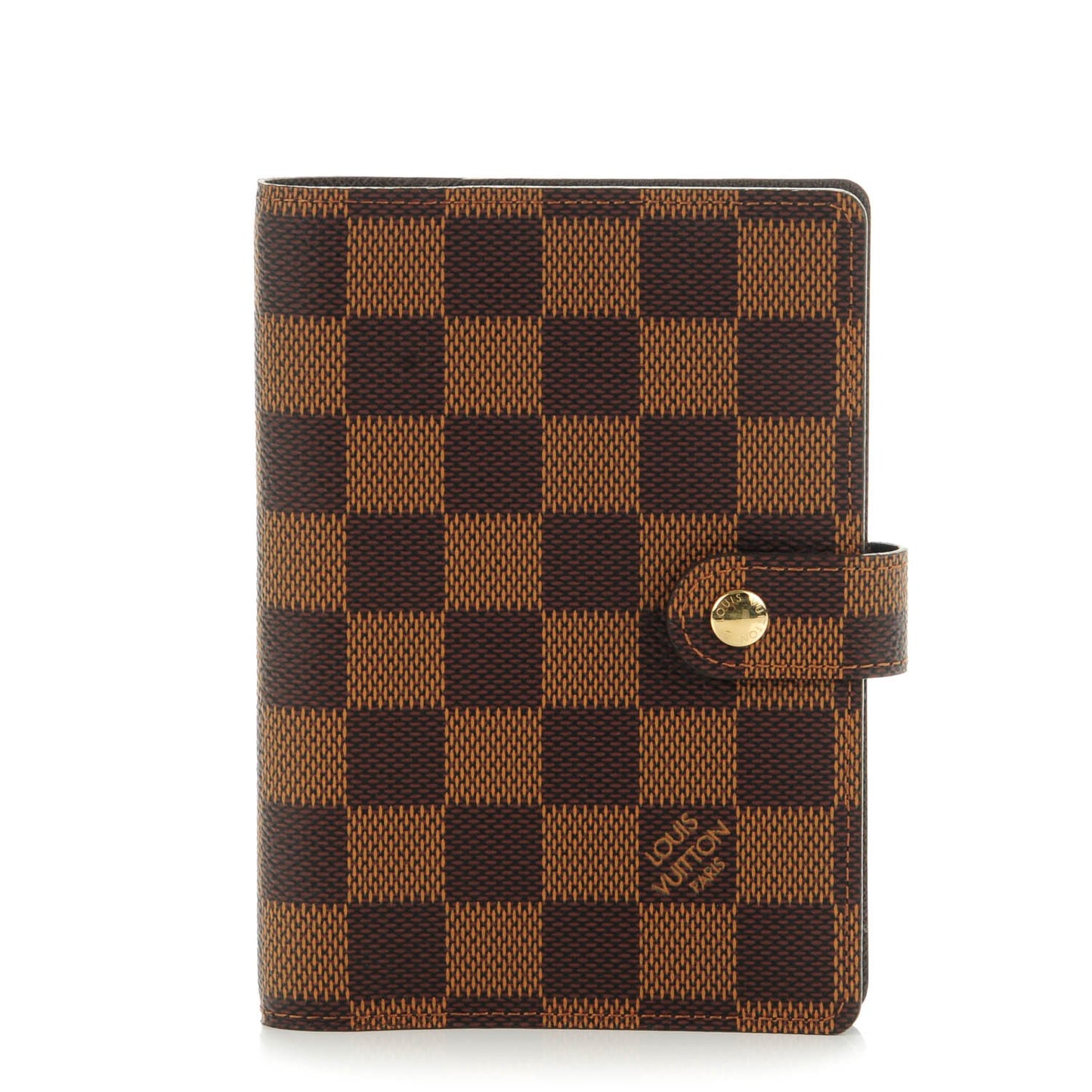 Damier Ebene Small Ring Agenda Cover