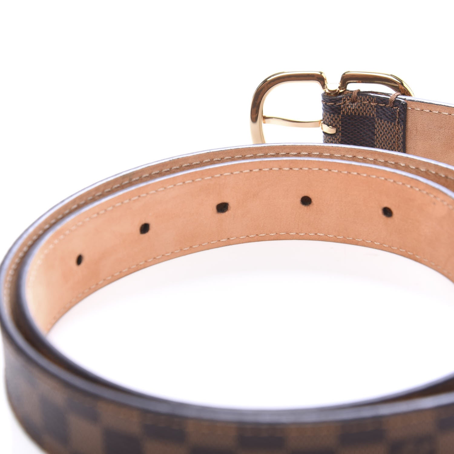 Louis Vuitton Damier Ebene Mini 25mm Belt 90 36 3 of 8