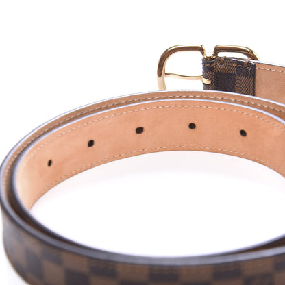 Louis Vuitton Damier Ebene Mini 25mm Belt 90 36 3 of 8