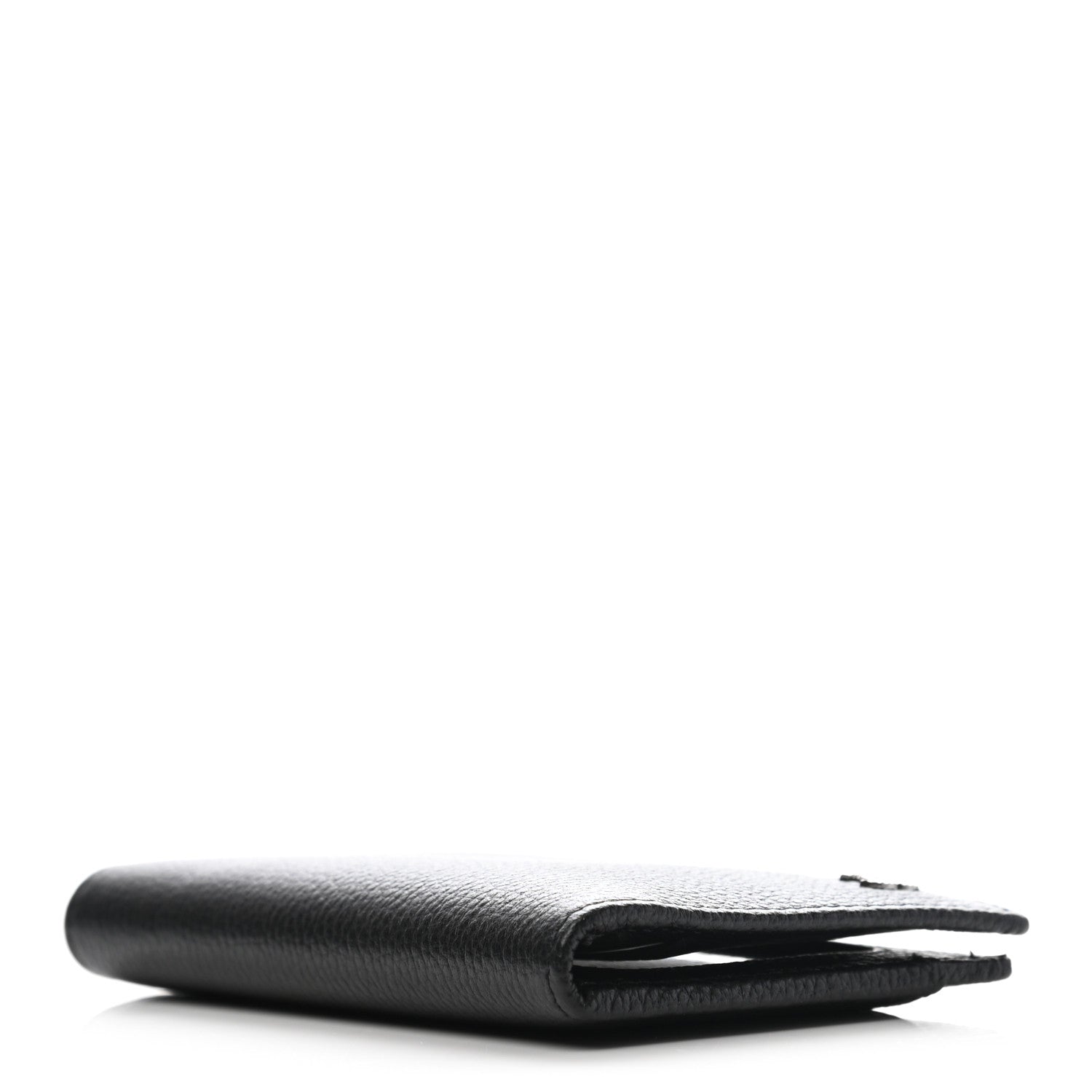 Chanel Grained Calfskin CC Card Holder Wallet Black 4 of 7